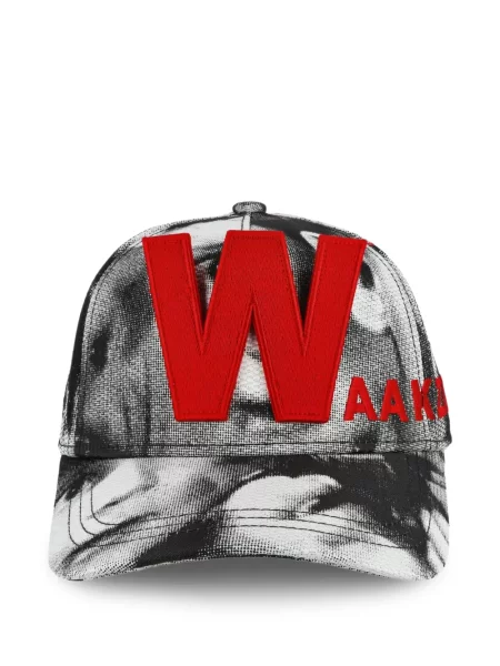 Hímzett baseball sapka Walter Van Beirendonck fehér