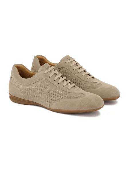 Sneakersy Kazar zamszowe casual beżowe