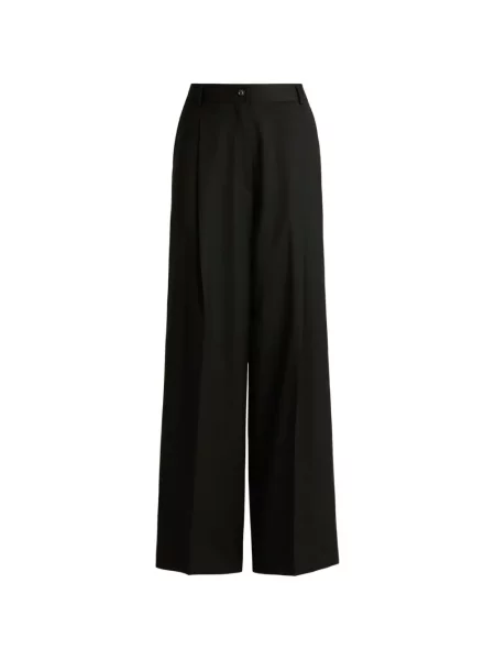 Cu centură pantaloni palazzo Kiton negru