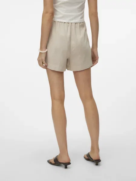 Повседневные шорты Vero Moda бежевые