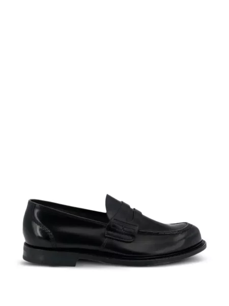 Pantofi loafer Church's din piele negru