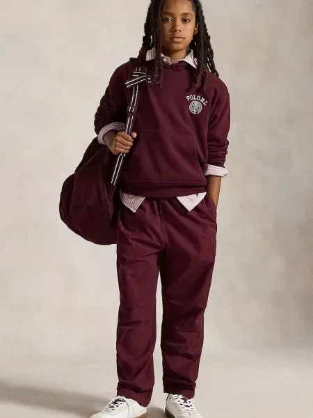 Polo Ralph Lauren кофта з капюшоном дитяча з бавовною