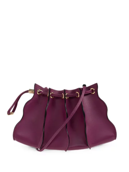 Geantă Ulla Johnson din piele violet