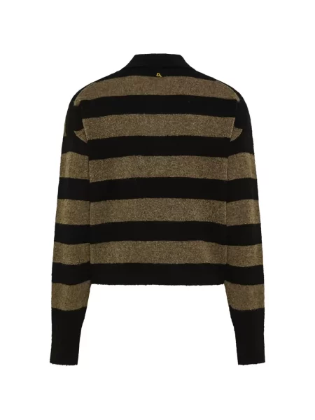 Top Cycle cu dungi negru