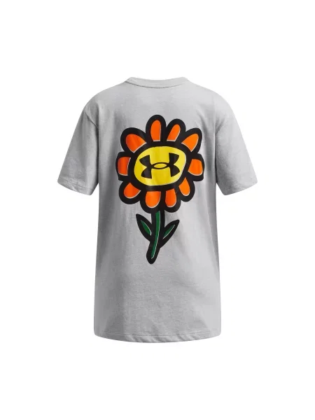 Tricou copii Under Armour gri