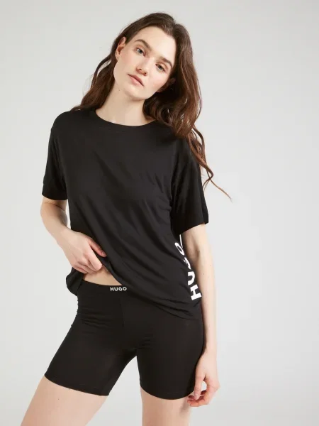 Kratke hlače Hugo črna