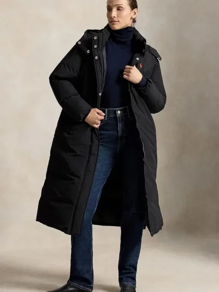 Polo Ralph Lauren péřová bunda černá