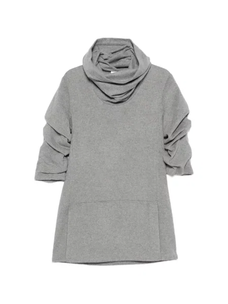 Rochie mini 7 For All Mankind cu volane gri