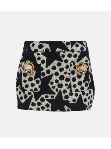 Spódnica Area żakardowa czarna
