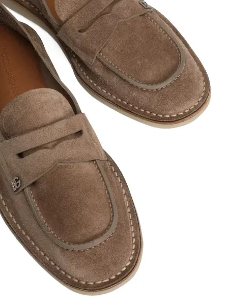 Pantofi loafer Dolce & Gabbana maro