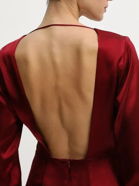 Макси платье Undress Code бордовое