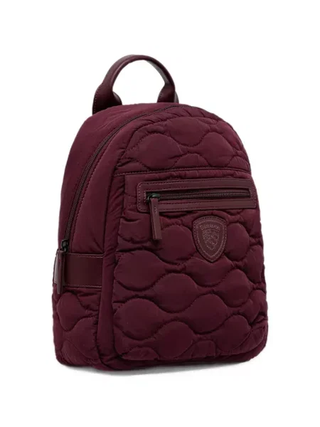 Plecak Blauer z logo pikowany czerwony