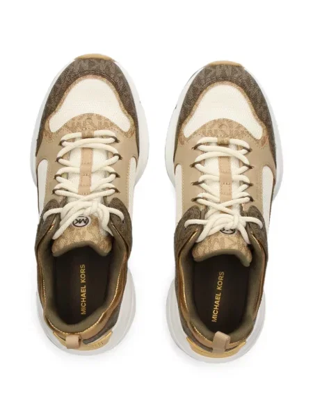Pantofi cu toc Michael Michael Kors cu funde din piele de căprioară verde