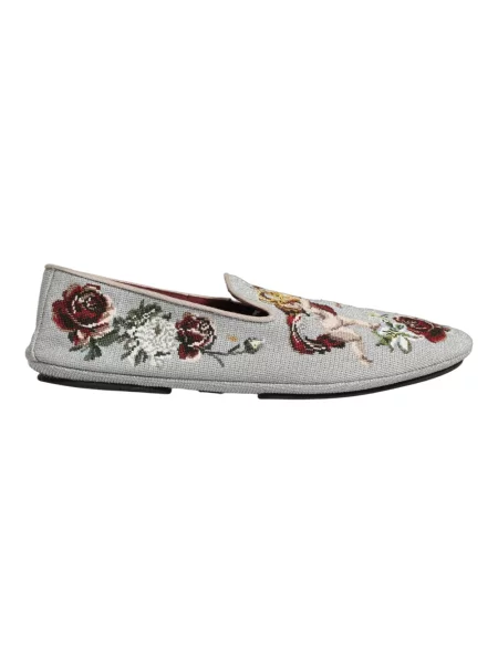 Aksamitne półbuty Dolce And Gabbana