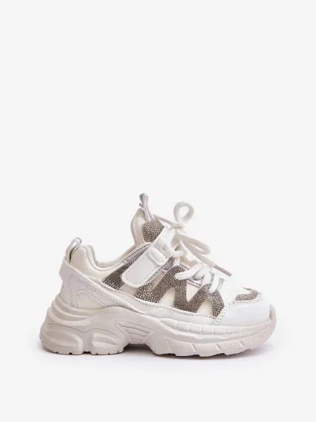 Sneakerși copii Boto alb