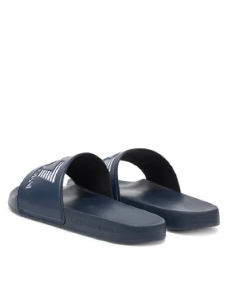 Pantofle Ea7 Emporio Armani modré