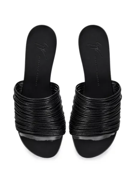 Sandale Giuseppe Zanotti cu bretele negru
