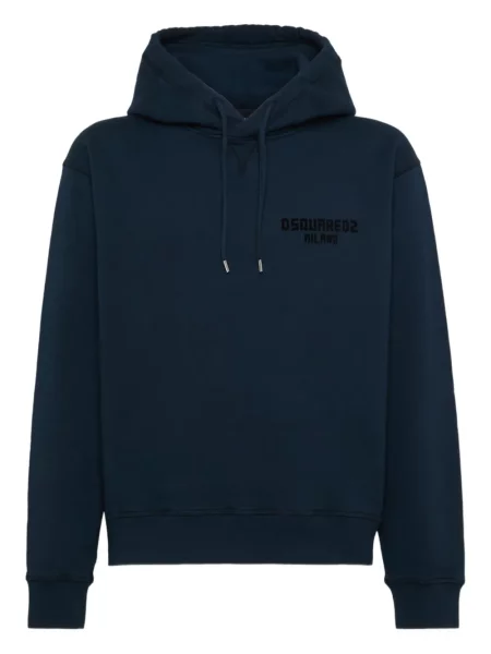 Hanorac cu glugă Dsquared2 albastru