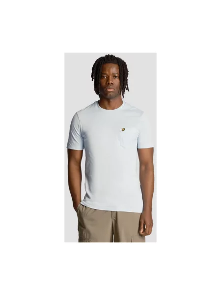 Koszulka Lyle & Scott niebieska