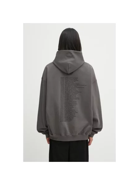 Bluza Vetements z logo szara