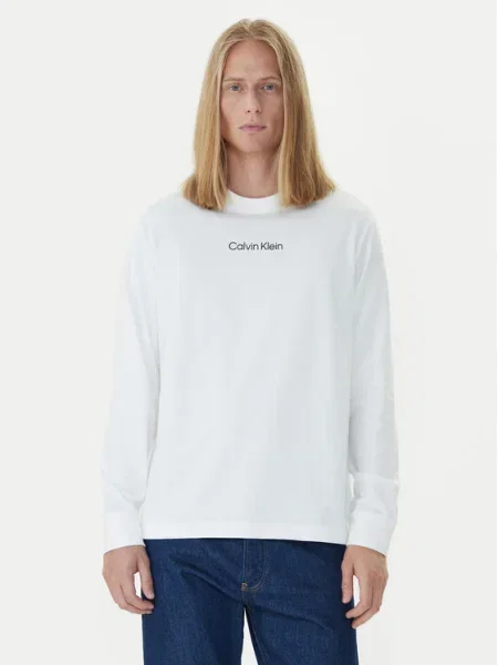 Calvin Klein Tričko čierna biela