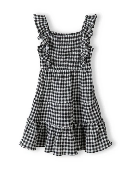 MINOTI Rochie negru alb