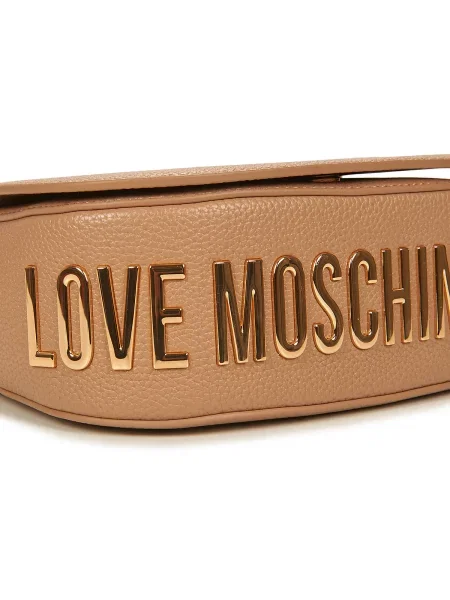 Kabelka Love Moschino béžová