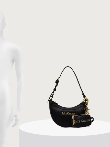 Кожаная сумка через плечо Juicy Couture