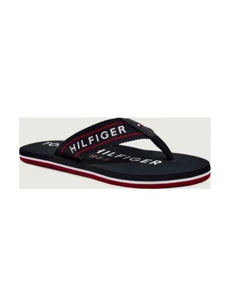 Pántos papucs Tommy Hilfiger kék