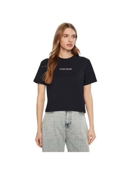 Tričko Guess Jeans černé