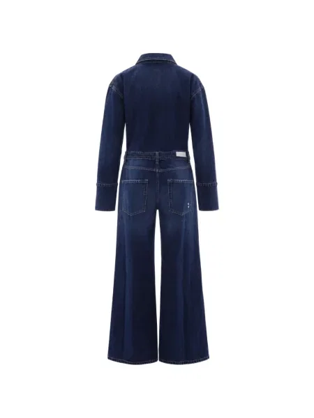 Ζωσμένος τζιν φόρμα Icon Denim μπλε