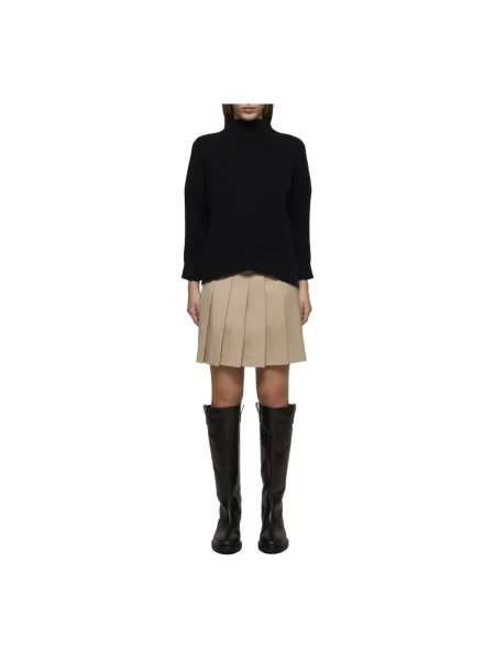 Sweter Max Mara Studio z kaszmiru czarny