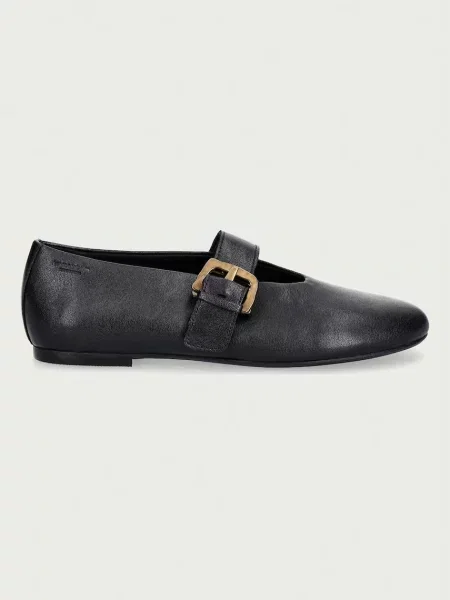 VAGABOND SHOEMAKERS Baleríny s ramienkom ALEYA' čierna