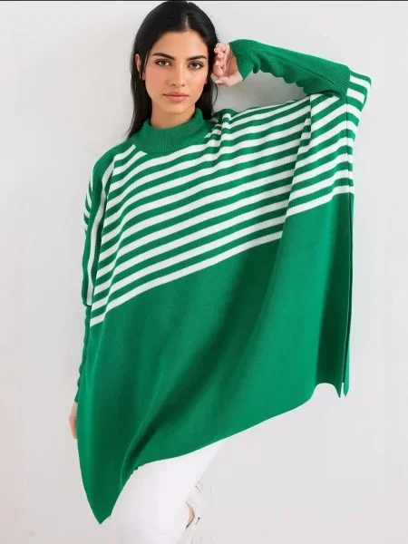 Bigdart Svetr Pullover tmavě zelená