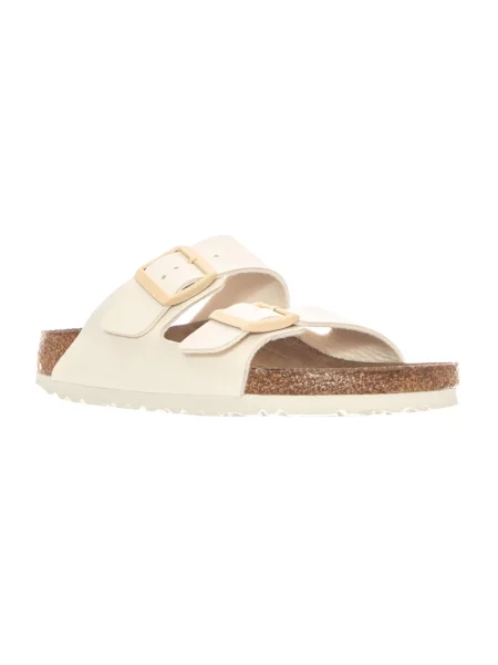 Klapki Birkenstock beżowe