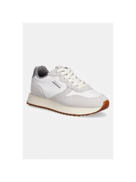 Sneakersy Gant skórzane białe