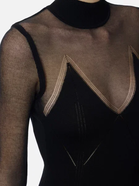 Платье Elisabetta Franchi черное