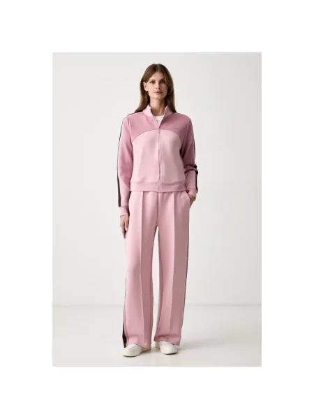 Bluza rozpinana Guess różowa