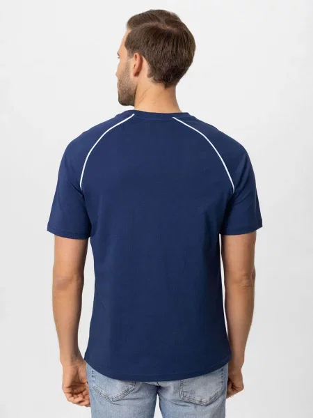 Moxx Paris Tricou bleumarin alb