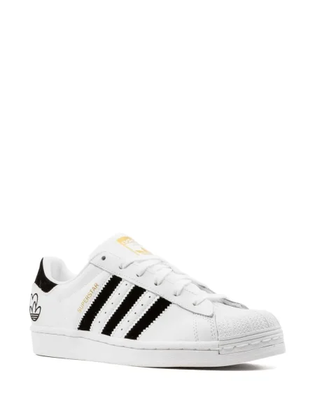 Sneakerși Adidas Superstar alb