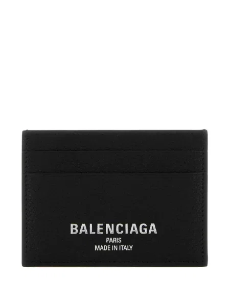 Portofel Balenciaga cu imagine negru