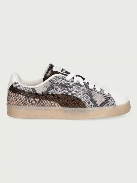 Puma Suede Snake sportcipő női bőr bézs