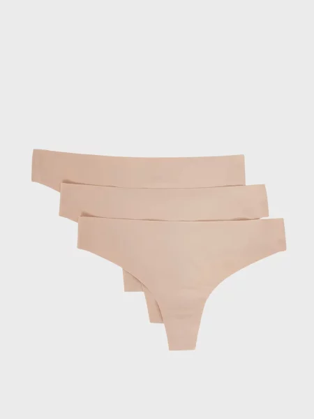 Стрінги Etam бежеві