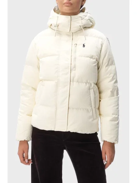 Пуховик Polo Ralph Lauren білий