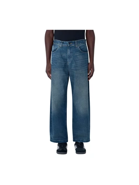 Jeansy Carhartt Wip niebieskie
