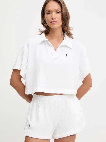 Пижама Polo Ralph Lauren дамска бяло