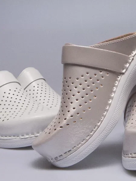 Сабо Leon розовые