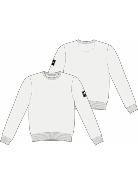 Pulover Lonsdale tricotate alb