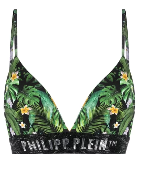 Sutien bralette Philipp Plein cu imagine