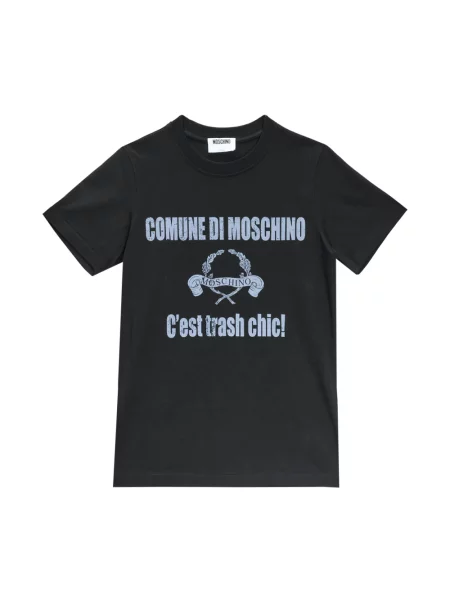 Koszulka Moschino czarna